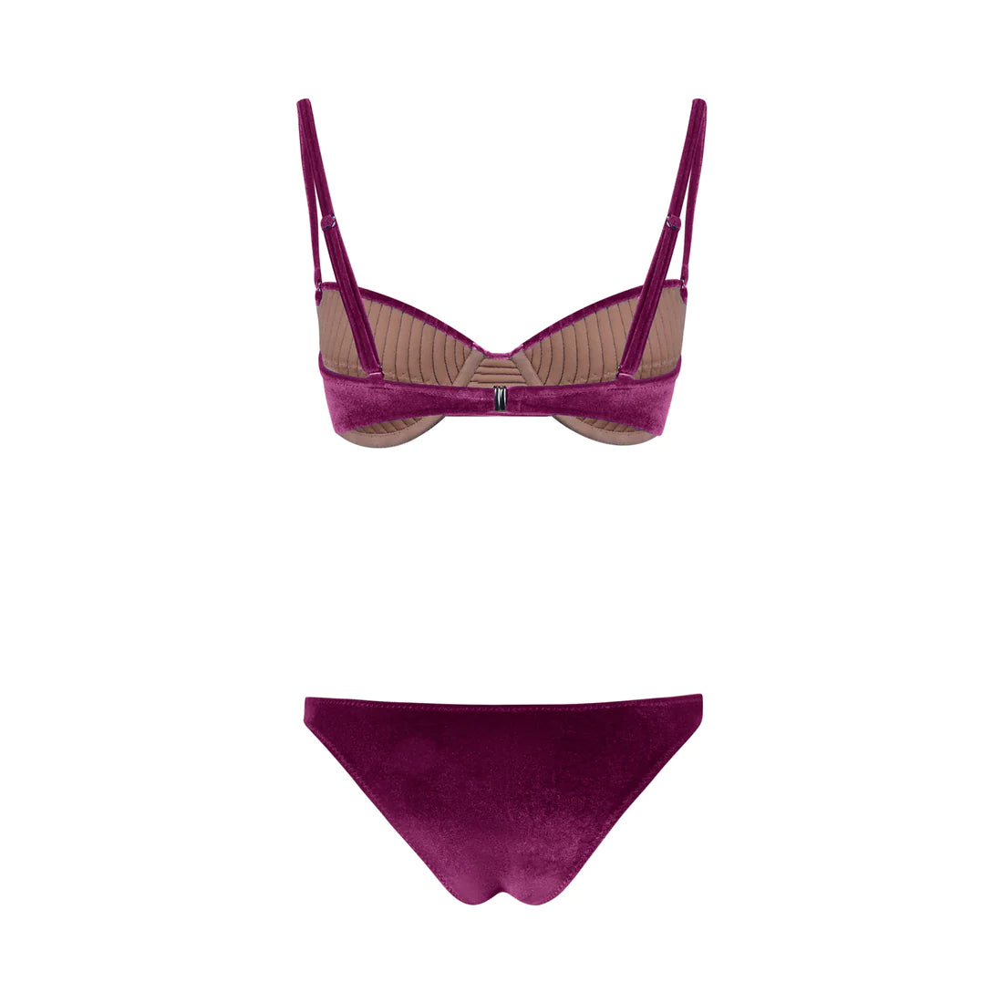 BIKINI TERESA PINK VELVET