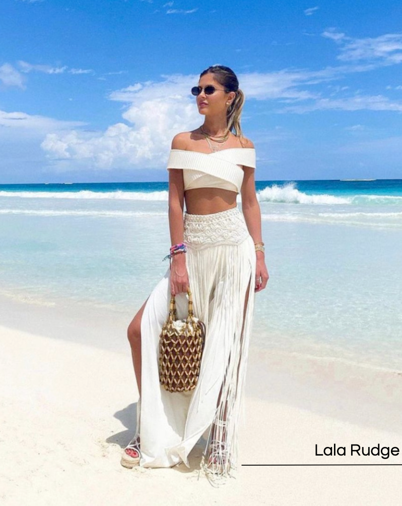BIKINI CAROL PANTS OFF WHITE