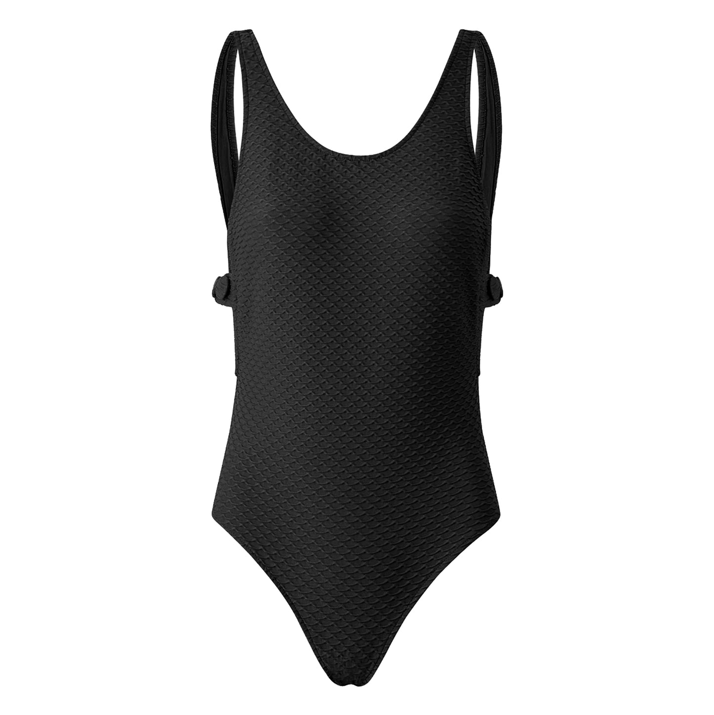 SWIMSUIT BELL CROCO BLACK