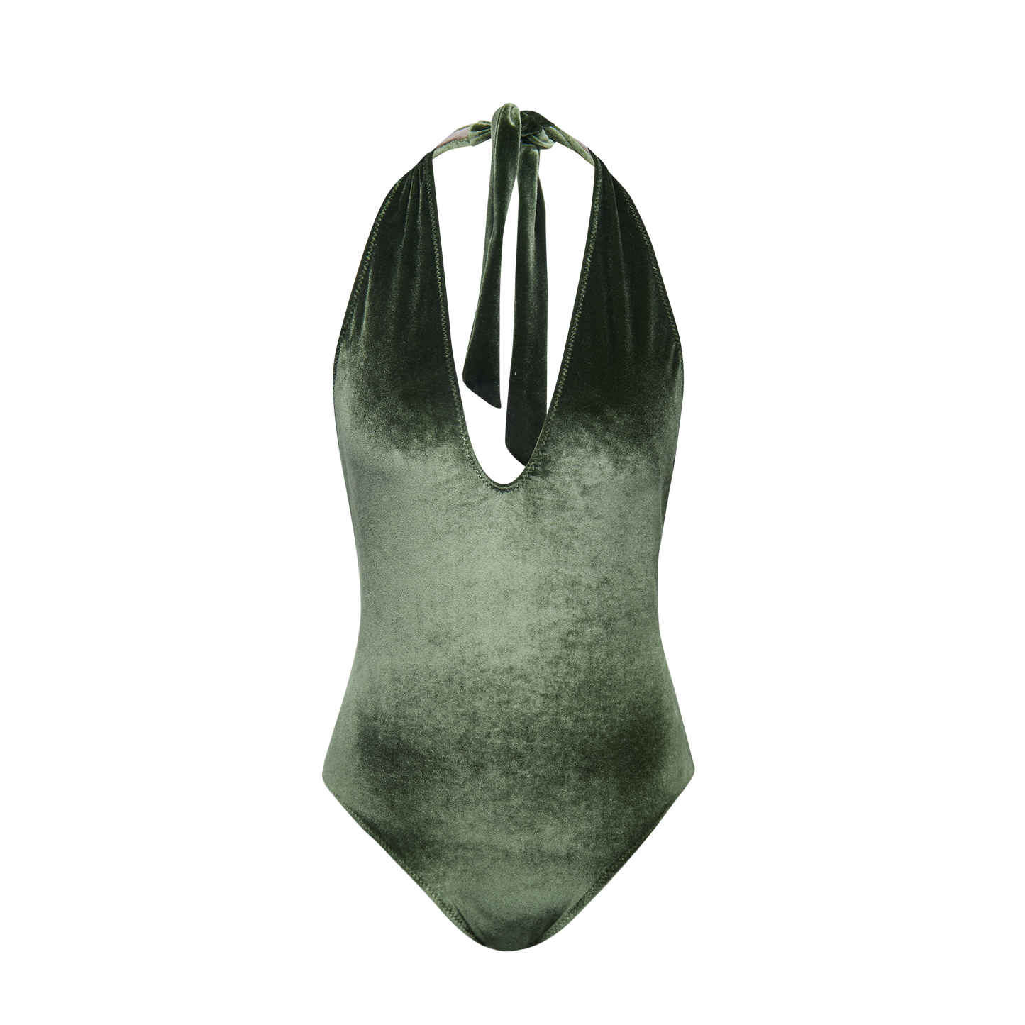 SWIMSUIT COOL GREEN VELVET