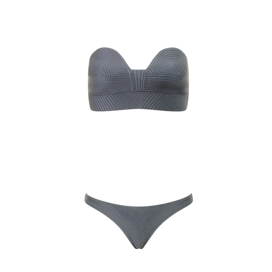 BIKINI MARIA PANTS SILVER