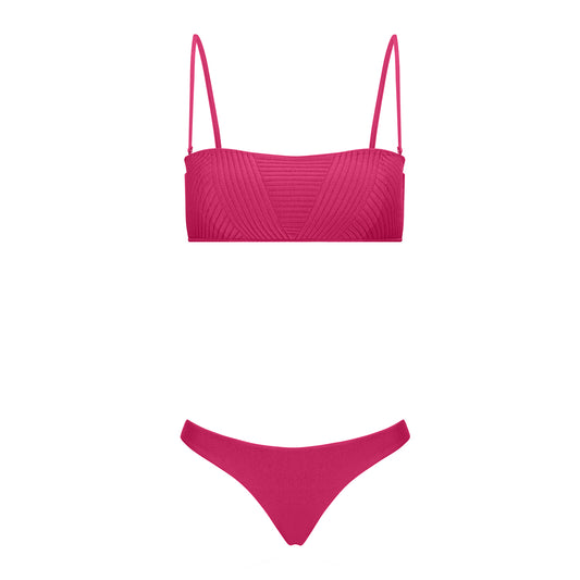 BIKINI NATY CHERRY PINK