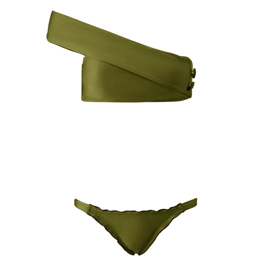 BIKINI THAISSA OLIVE GREEN