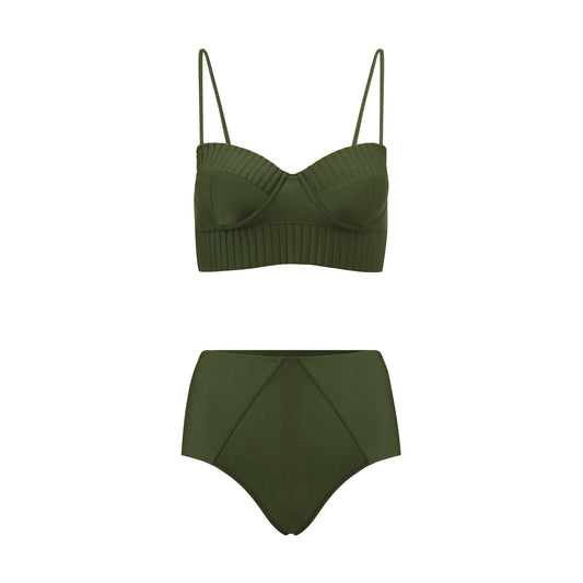 BIKINI ANA LU MOSS GREEN