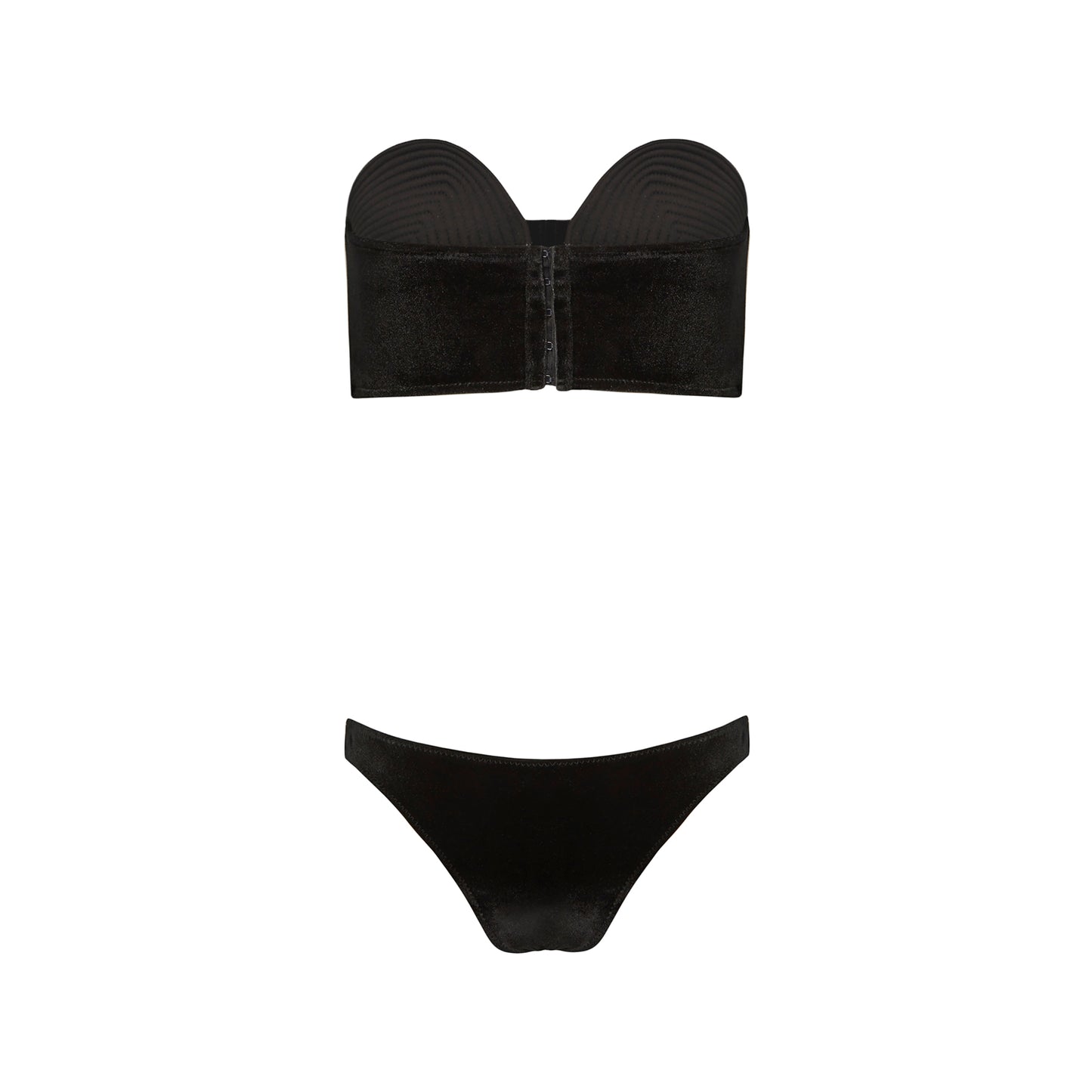 BIKINI MARIA PANTS BLACK VELVET