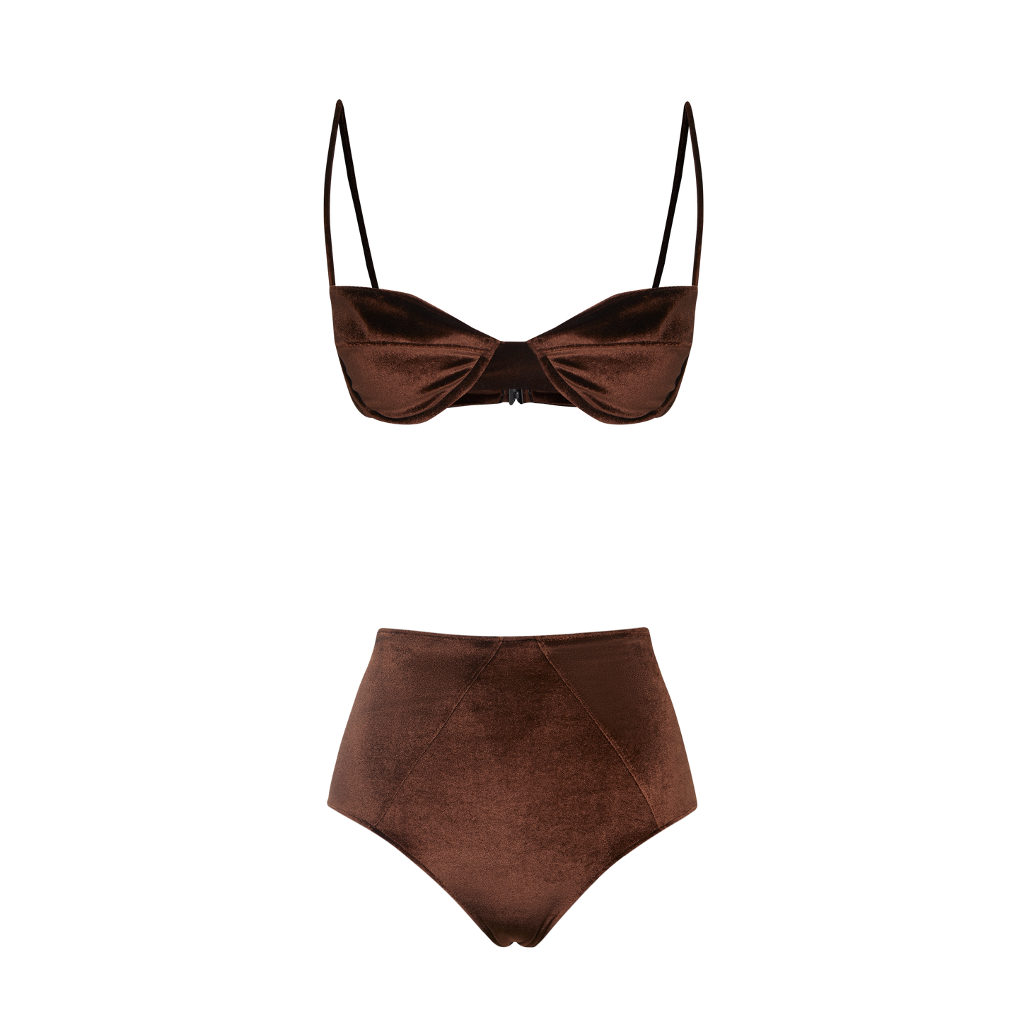 BIKINI CHIC BROWN VELVET