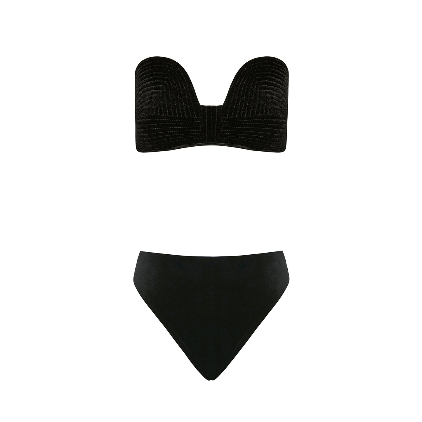 BIKINI ANA PANTS BLACK VELVET
